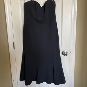 BHLDN black strap/strapless dress!